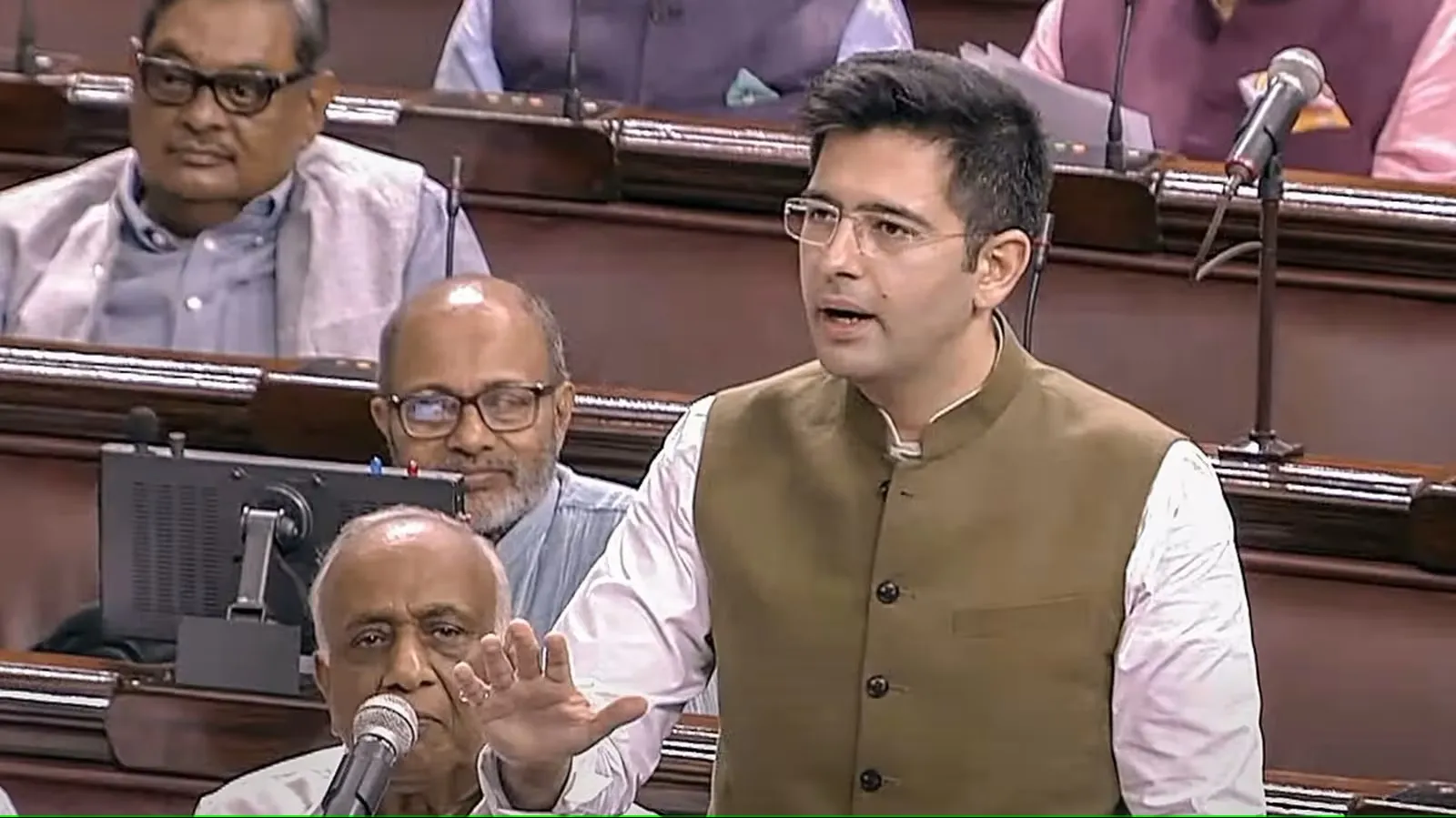 Raghav Chadha Rajya sabha