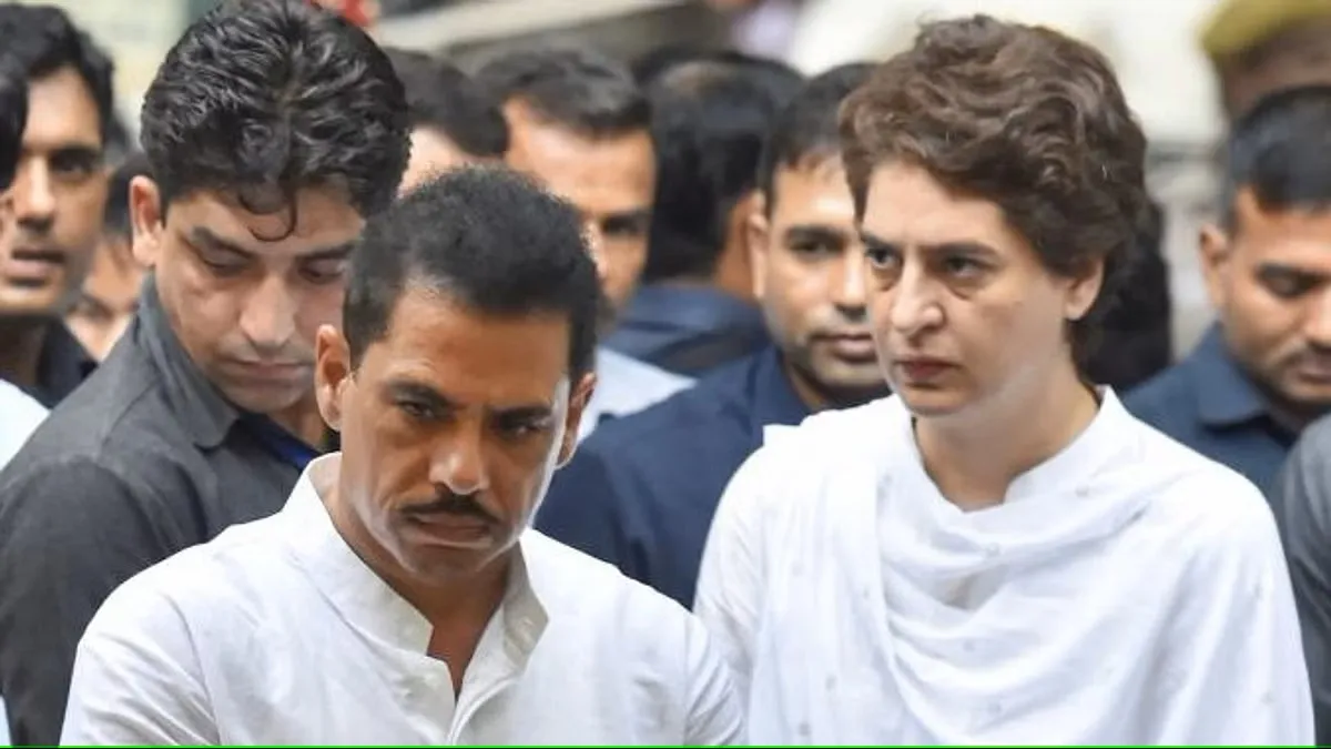 Robert Vadra and Priyanka Gandhi