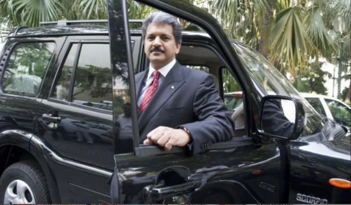 Anand Mahindra scorpio