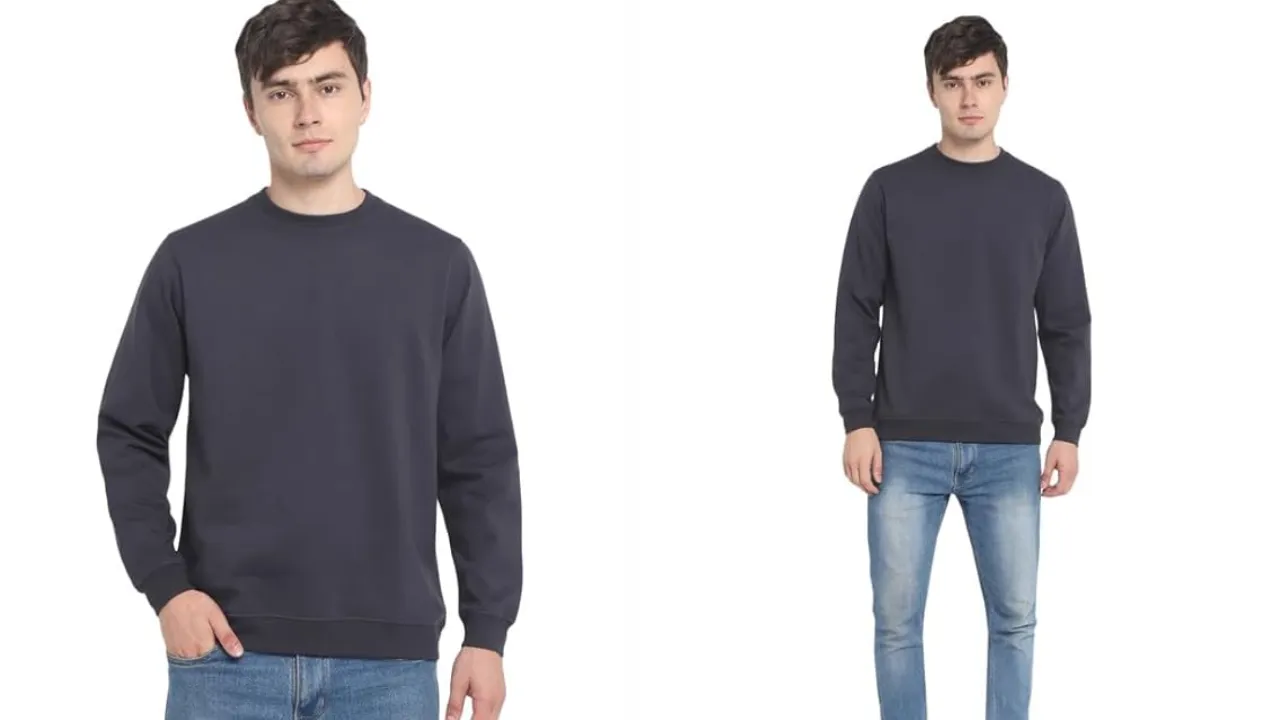 AMERICAN CREW Round Neck Sweatshirt for Men