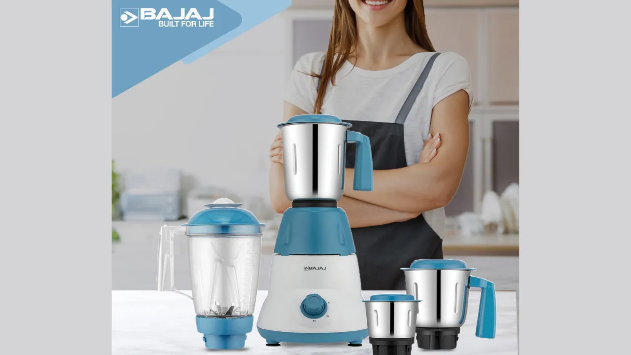 Bajaj Rex Dlx Mixer Grinder 750 Watts Mixie For Kitchen