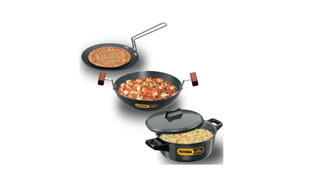 Hawkins Futura 3 Pieces Cookware Set 