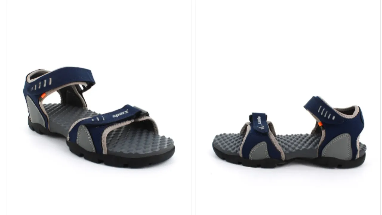 Sparx Men Textured Sports Sandals