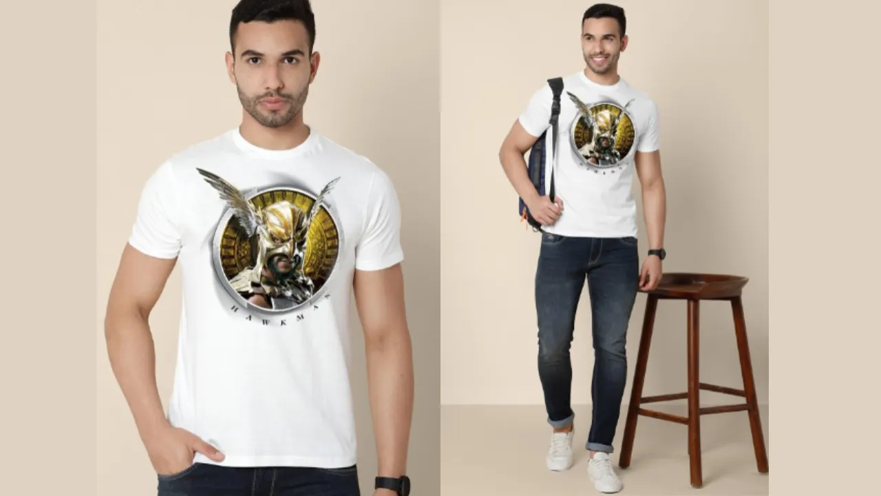 Free Authority Black Adam Printed Tshirt For Men