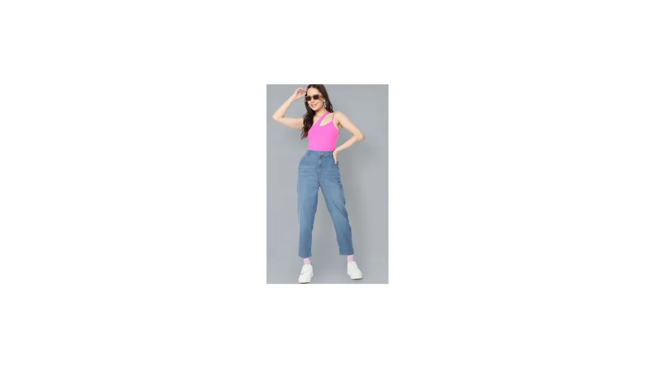 Flying Machine Women Mom Fit Jeans