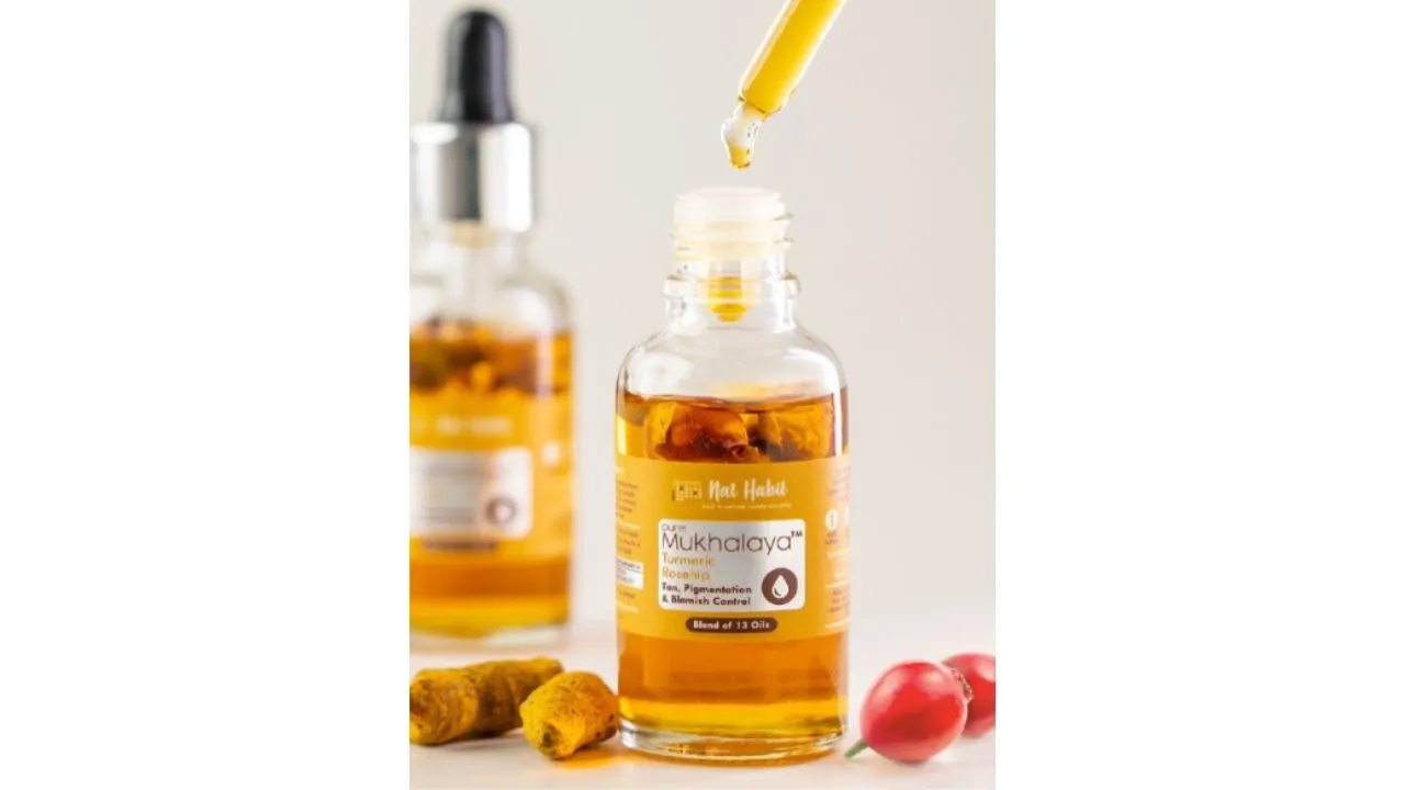 Nat Habit Turmeric Rosehip Face Oil 