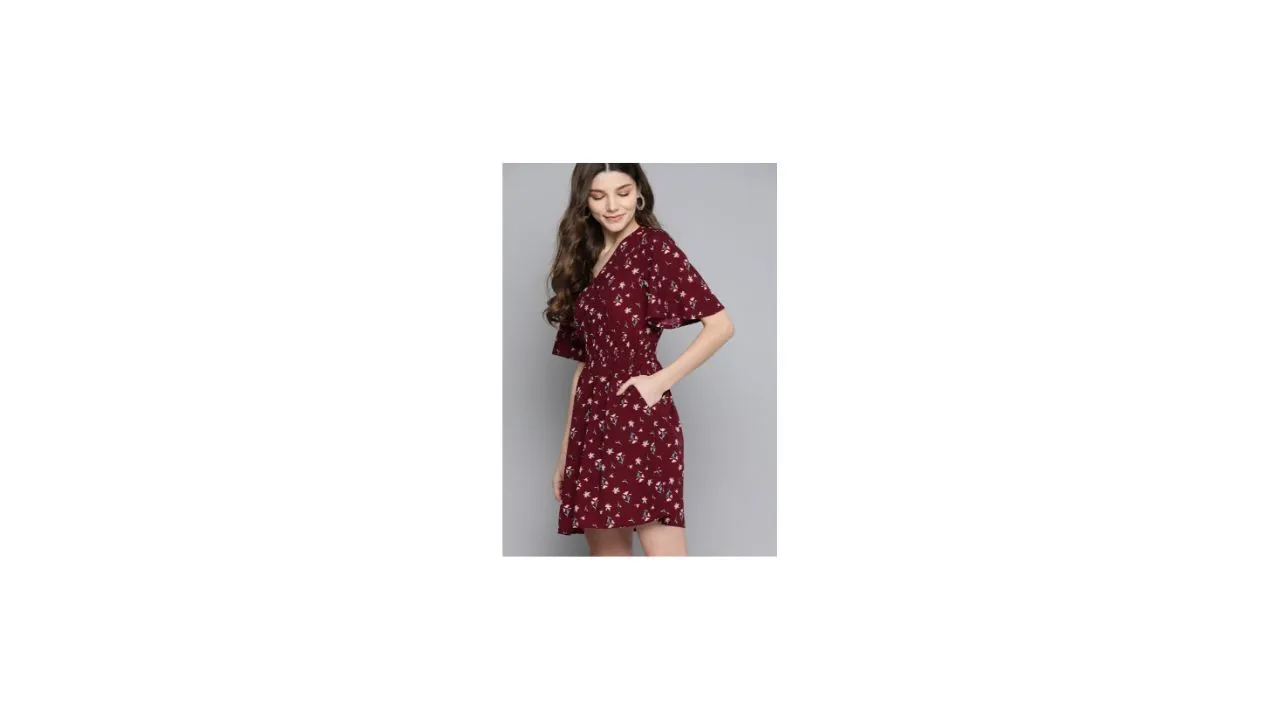 Mast & Harbour Women Wrap Dress