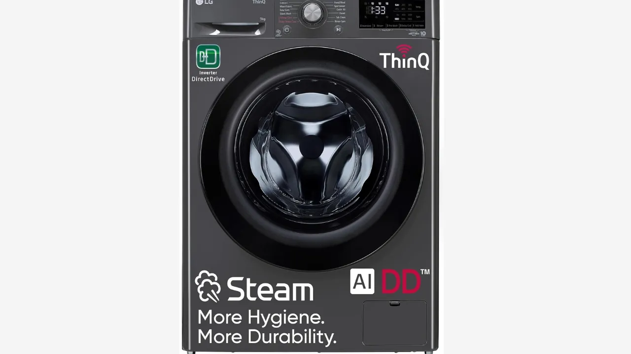 LG 9 Kg Fully-Automatic Front Load Washing Machine 