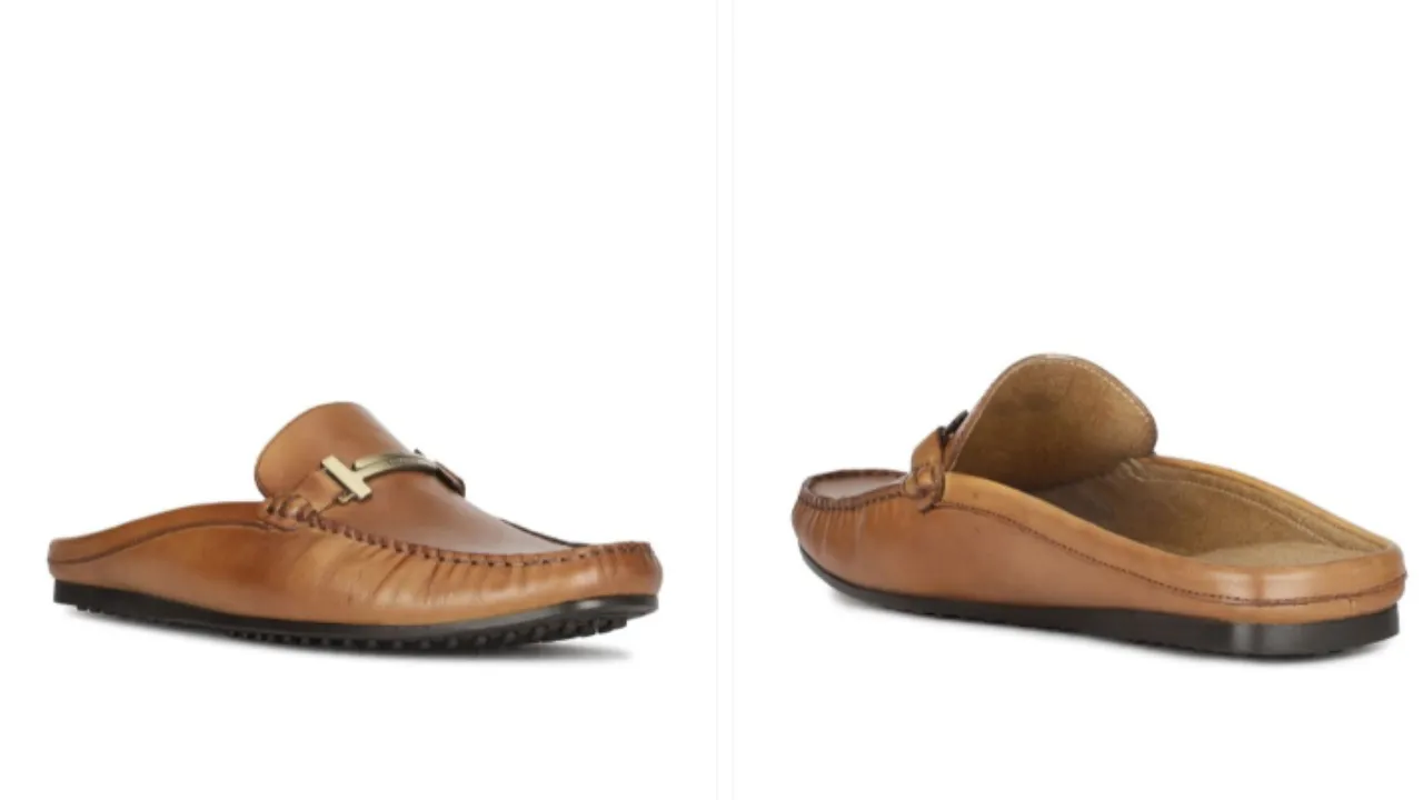 Hush Puppies Men Leather Driving Shoes