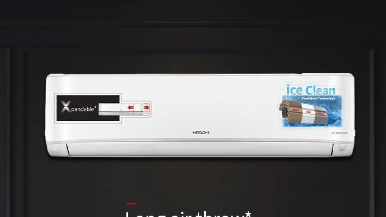 Hitachi 1.5 Ton Class 3 Star, ice Clean, Xpandable+, Inverter Split AC