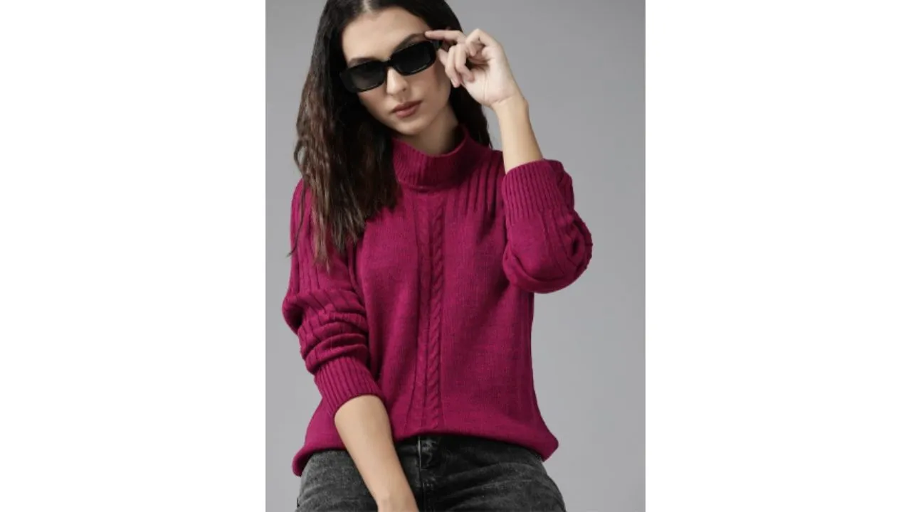 Roadster Knit Acrylic Pullover