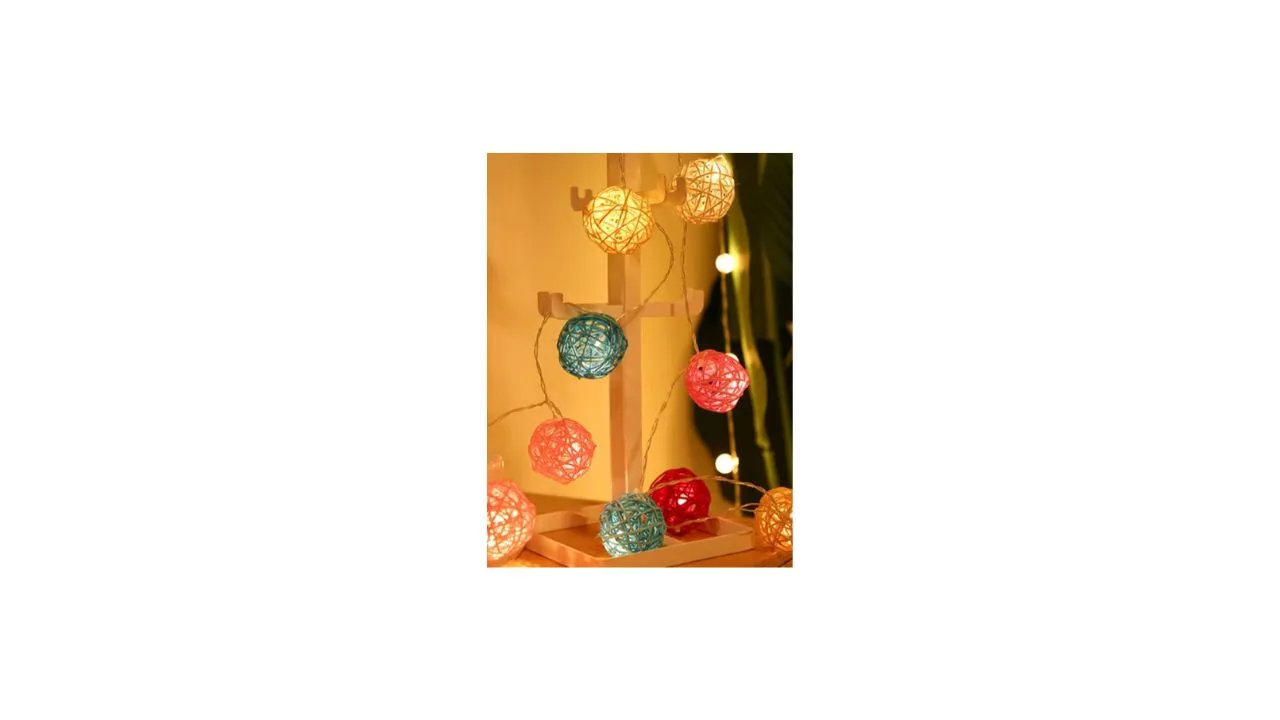 Gathari Multicoloured 20 LED String Lights