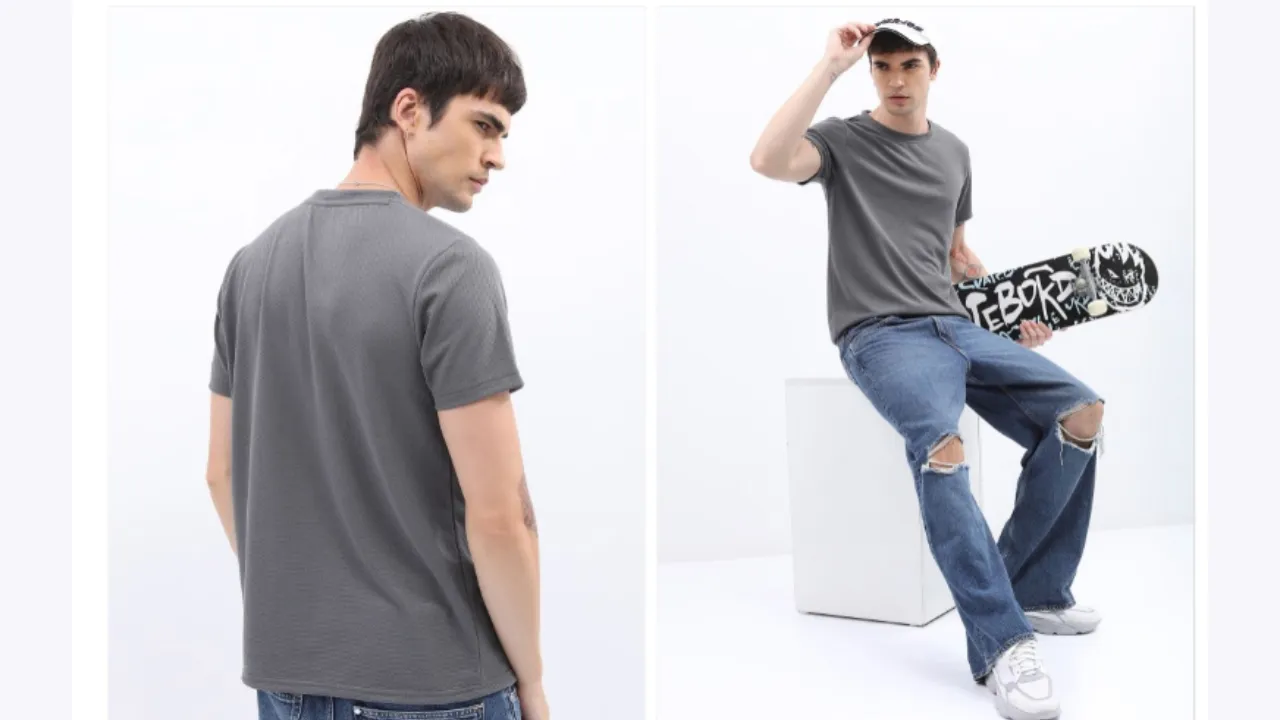 HIGHLANDER Men Slim Fit T-shirt