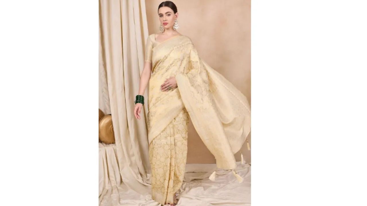 RAJGRANTH Woven Design Kanjeevaram Saree