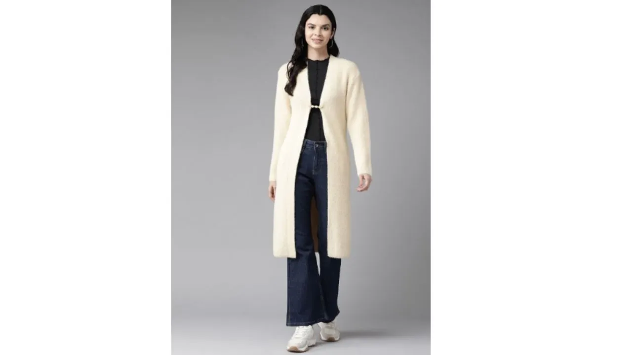Cayman Women Wool Longline Shrug