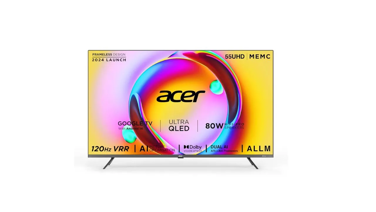 Acer 139 cm Smart QLED Google TV 