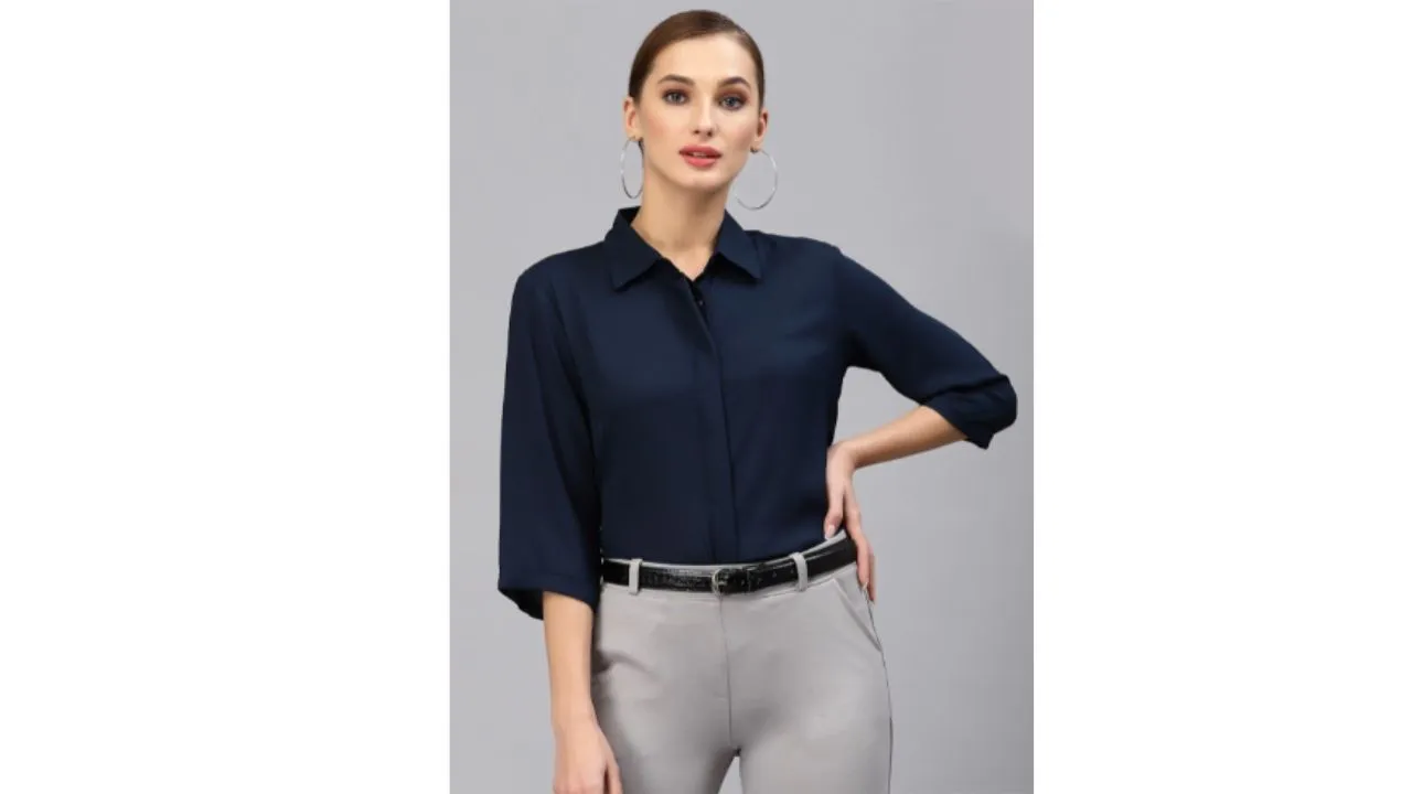 Style Quotient Women Smart Formal Shirt