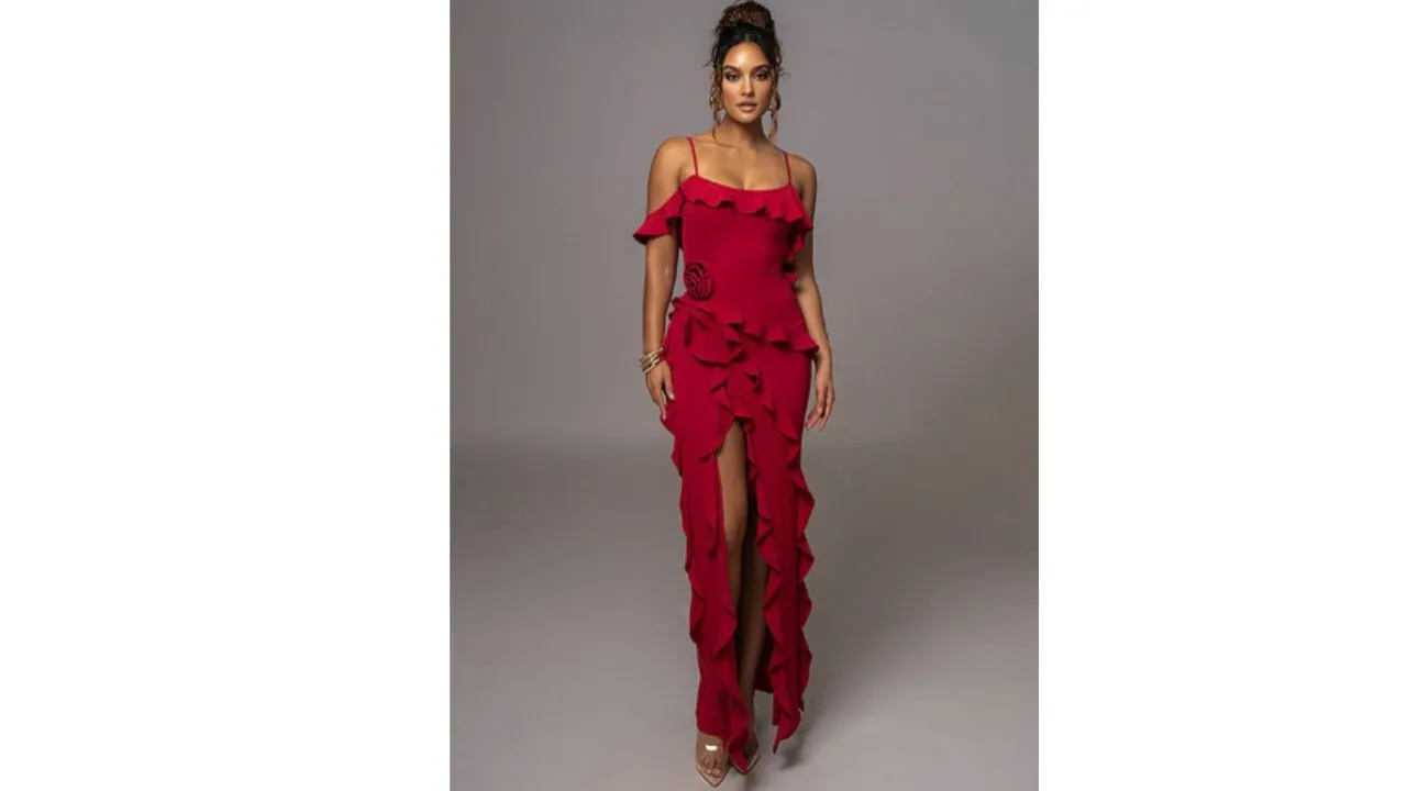 LULU & SKY Women Ruffle Dress
