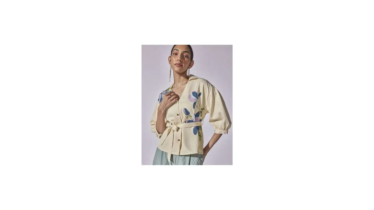 The Label Life Women Floral Printed Casual Shirt