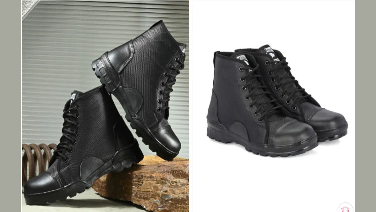 Vellinto BRUGAL Men Waterproof Mid-Top Block Heeled Trekking Boots