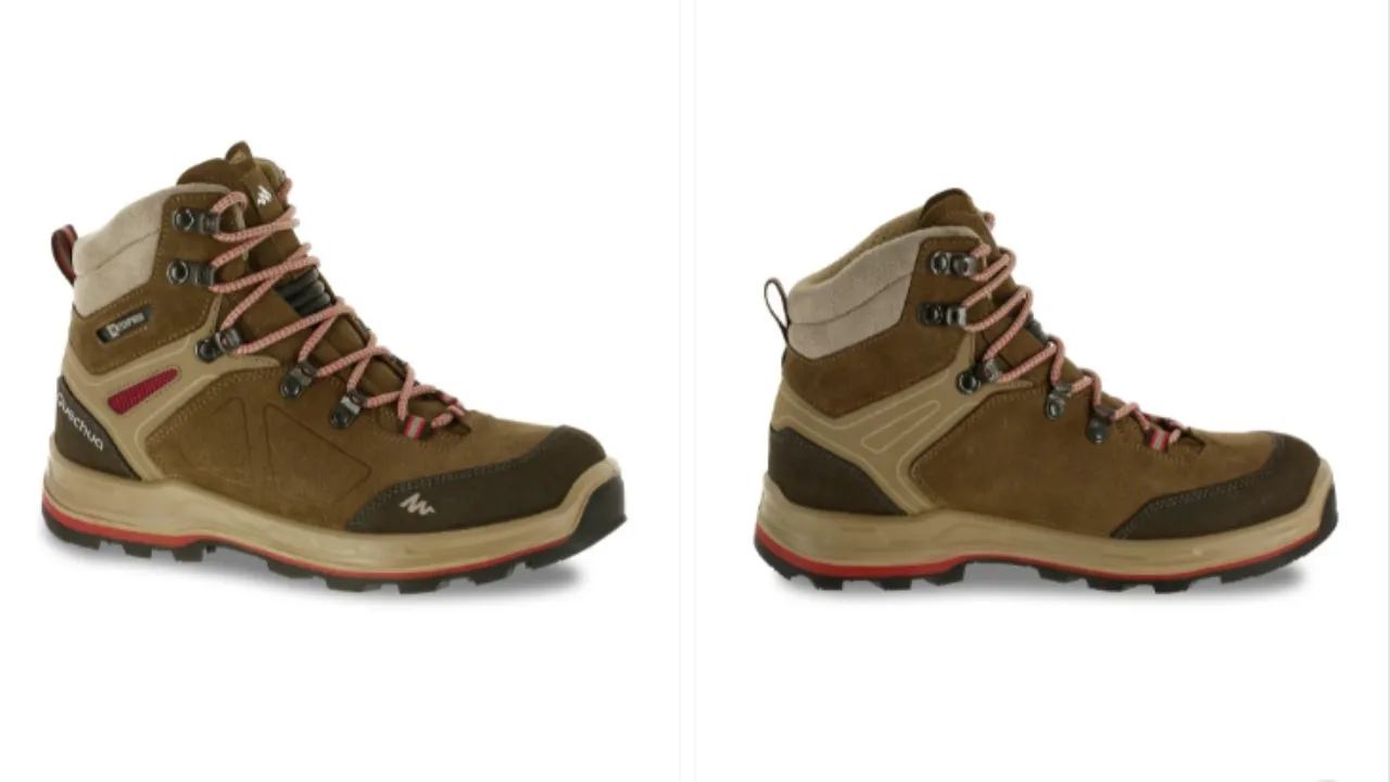 FORCLAZ By Decathlon Women Brown TREKKING 100 Waterproof Trekking Boots