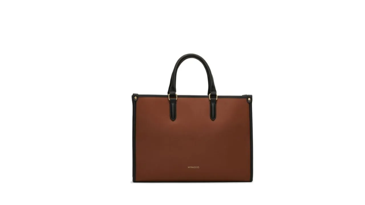 MIRAGGIO Tote Bag With Detachable Sling Strap