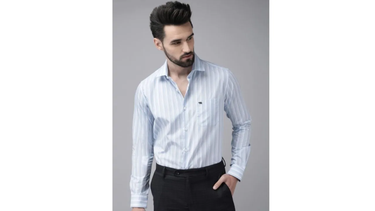 THE BEAR HOUSE Slim Fit Formal Shirt