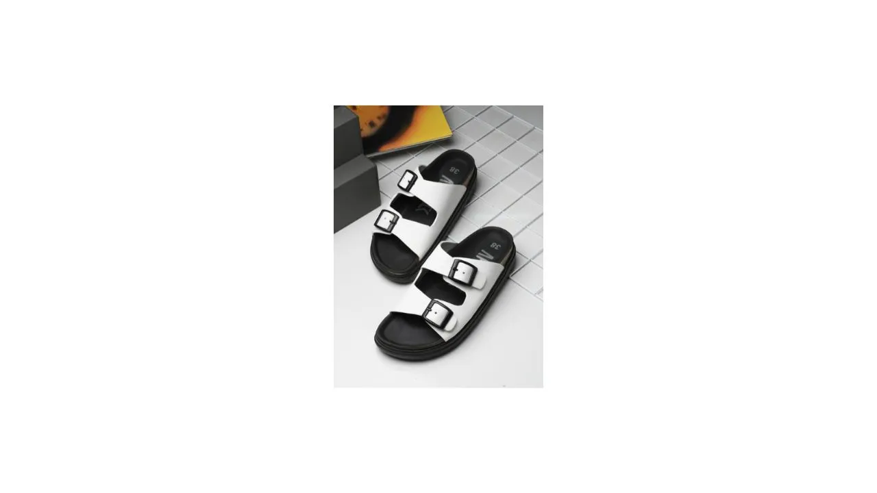 AfroJack Orthopedic Flats with Buckles