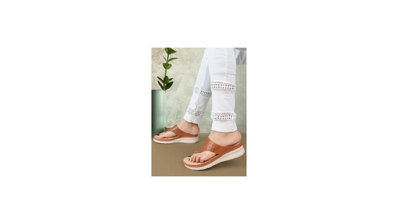 XE Looks Doctor Ortho Open Toe Flats