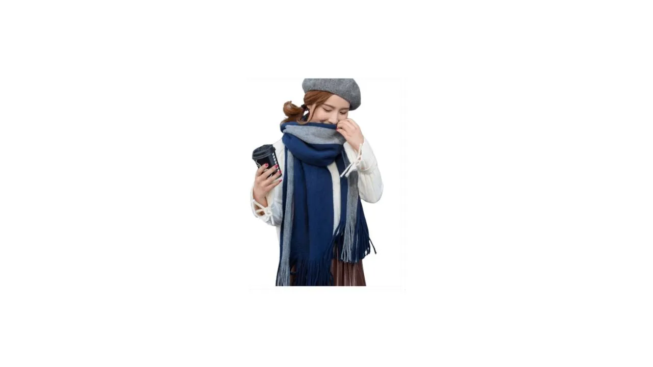 Alexvyan Women Colourblocked Winter Scarf