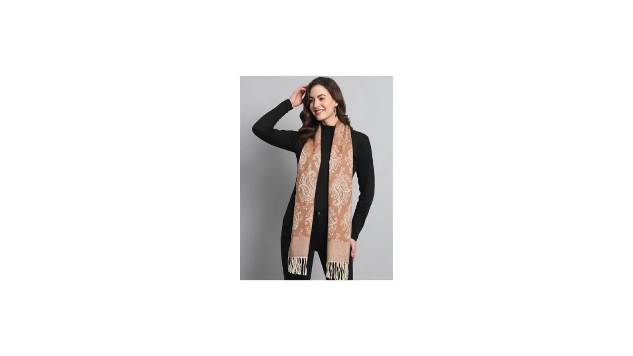 HANDICRAFT PALACE Reversible Woollen Scarf