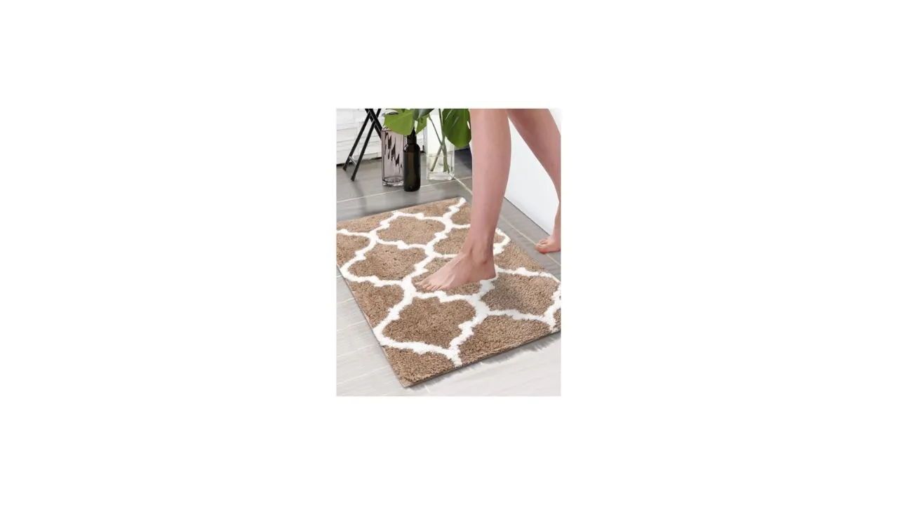 Aura Anti-Skid Microfiber Large Bath Mat