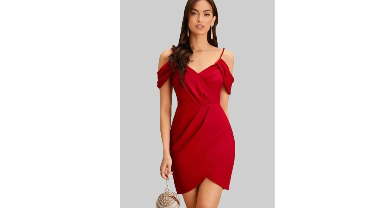 ADDYVERO Women Red Mini Dress