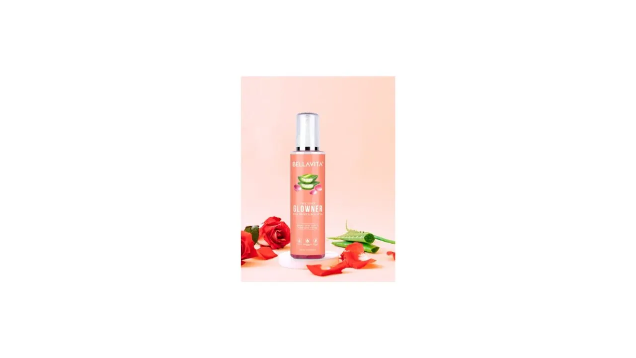 Bella Vita Organic Glowner Rose Water Face Toner