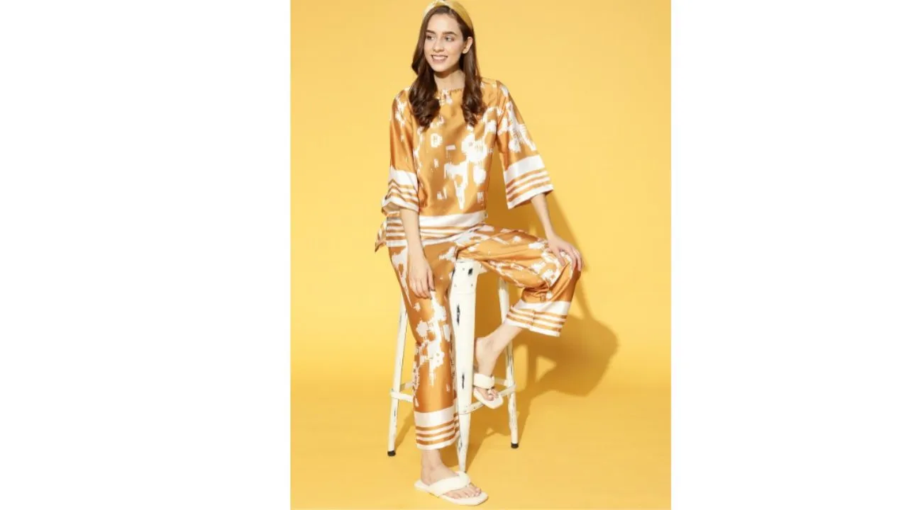 Bannos Swagger Printed Night Suit