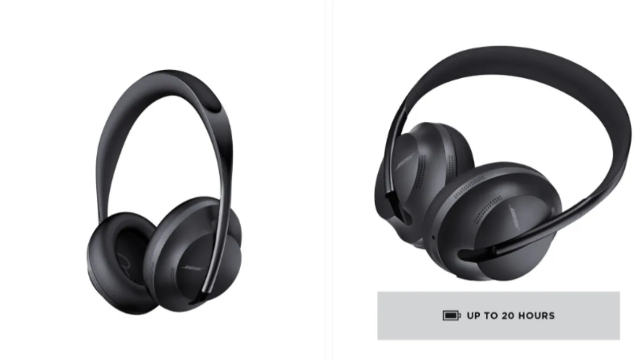 BOSE Noise Cancelling 700 Bluetooth Wireless Over Ear Headphones with Mic