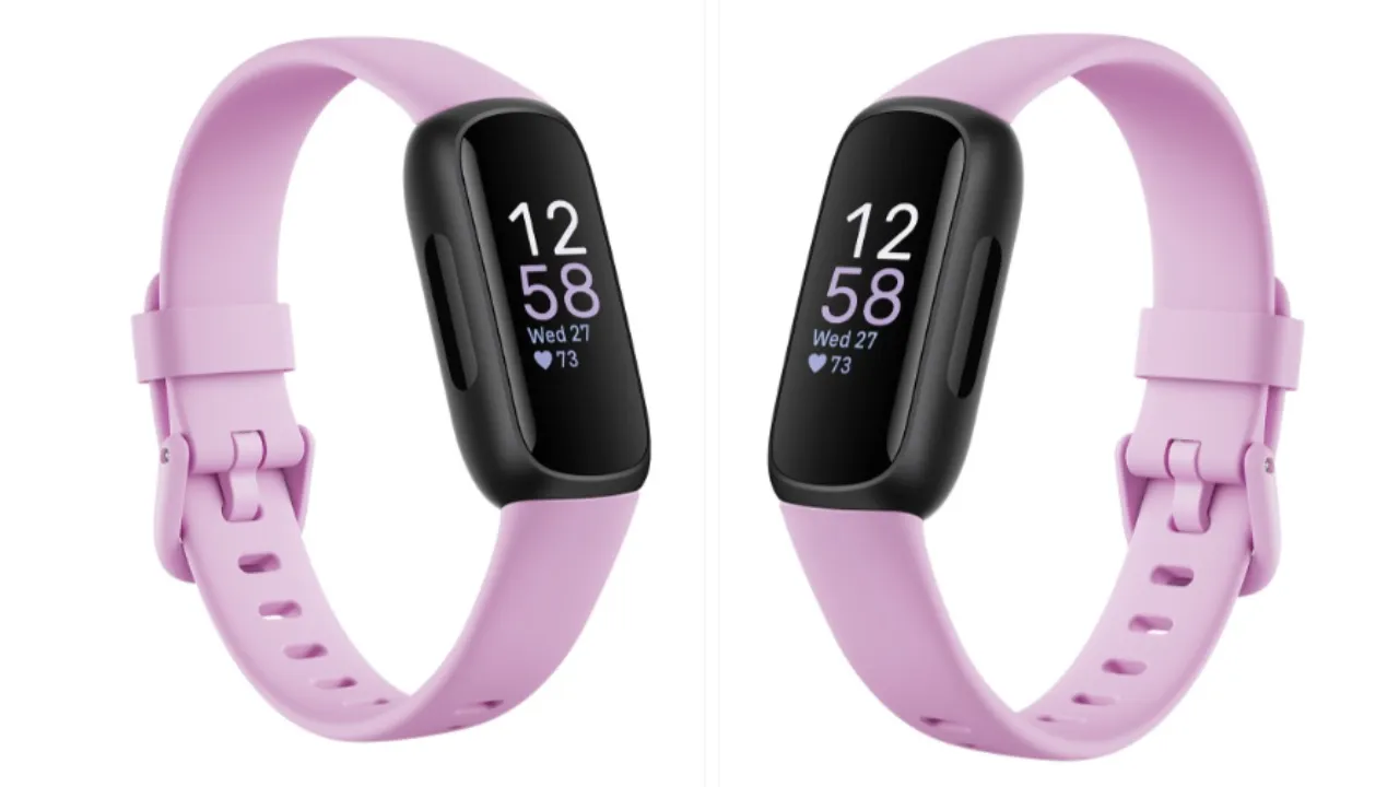 Fitbit Inspire 3 Fitness Tracker with Skin Temp. Heart Rate