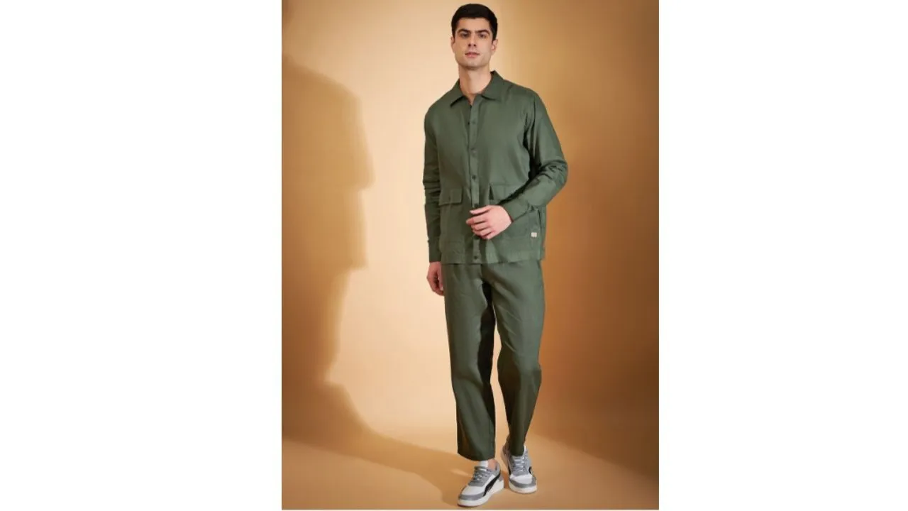 DENNISON Shirt Collar Pure Cotton Co-Ords