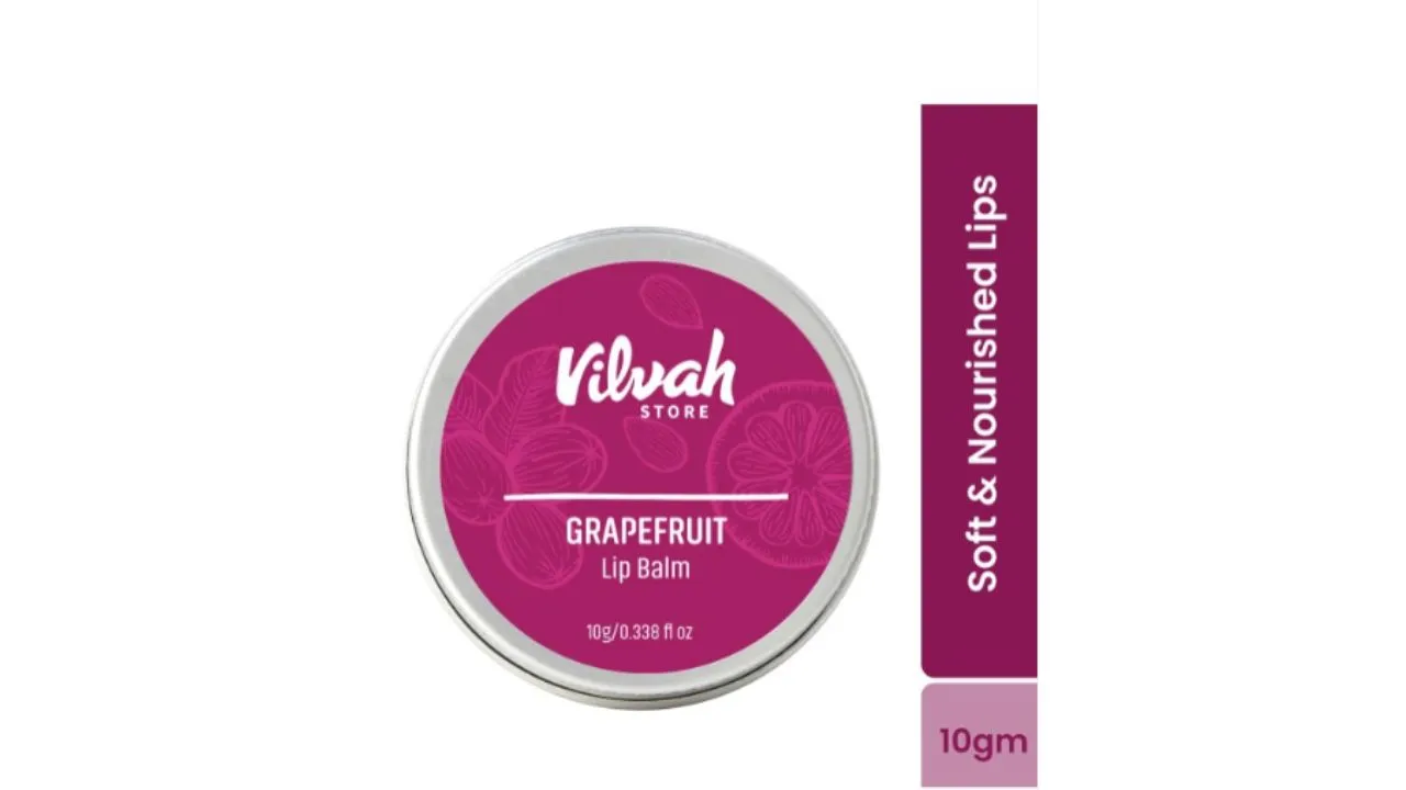 Vilvah Store Grapefruit Lip Balm 