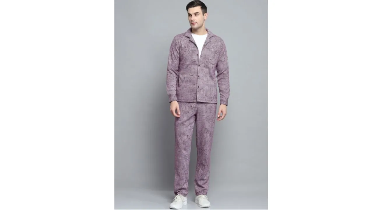 Monte Carlo Checked Shirt With Trousers Co-Ords