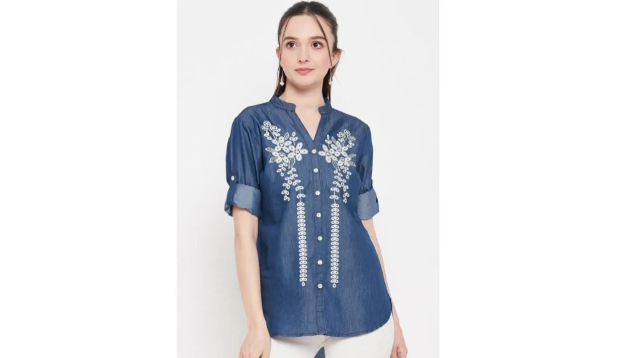 BAESD Classic Denim Casual Shirt