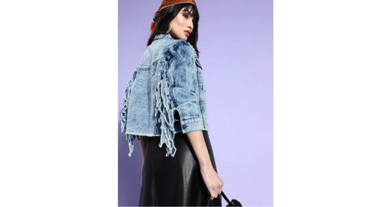 SASSAFRAS Pure Cotton Denim Jacket