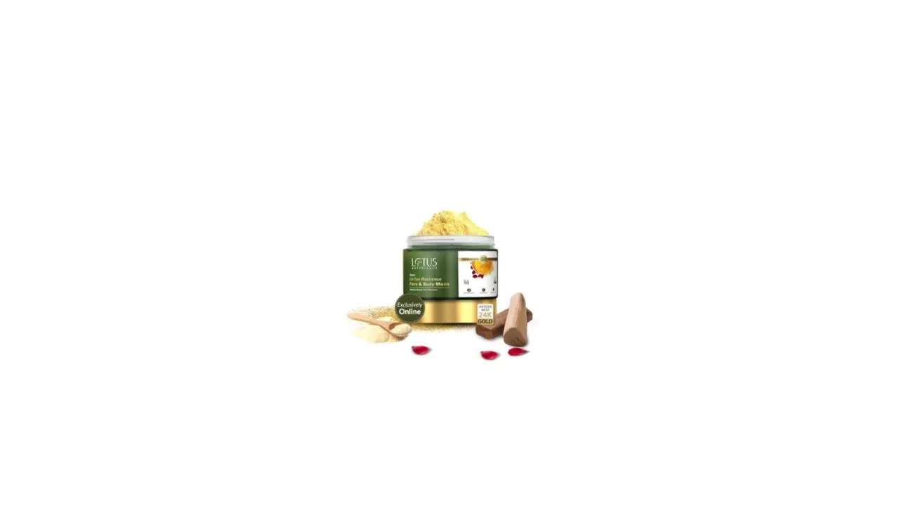 Lotus Botanicals Ubtan De-Tan Face & Body Mask