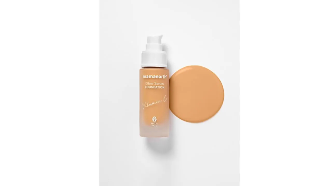 Mamaearth Glow Serum Foundation