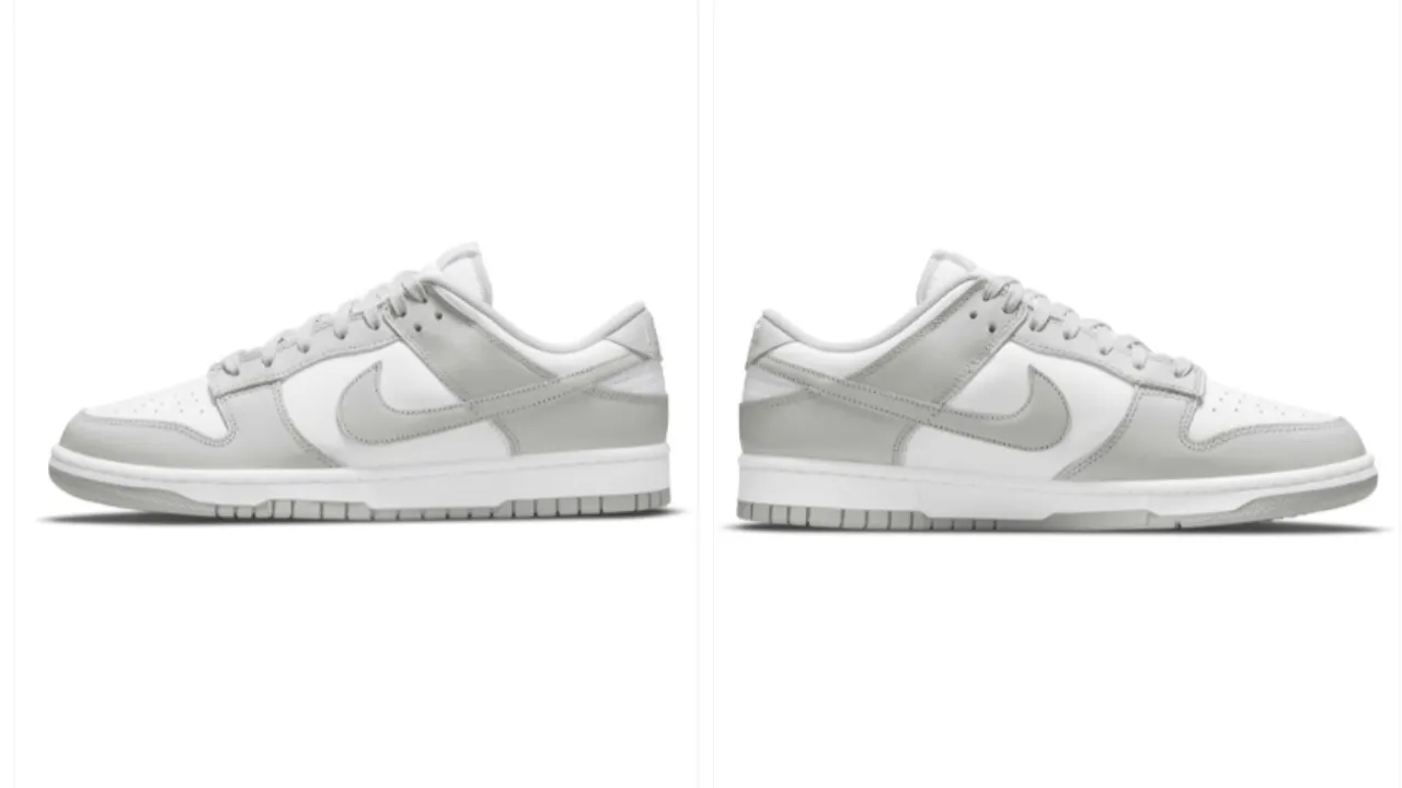 Nike Men Dunk Low Retro Leather Sneakers