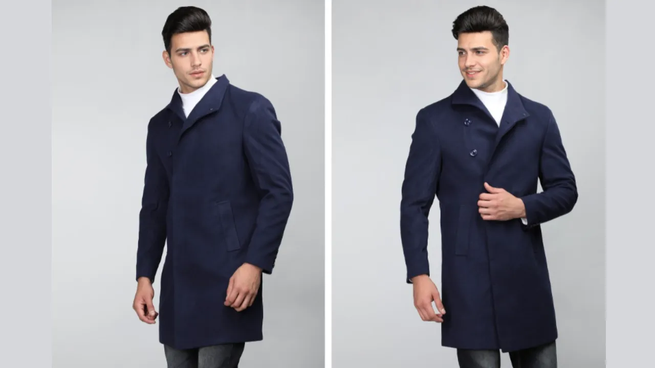 Roadster The Men Lifestyle Co Single-Breasted Coat