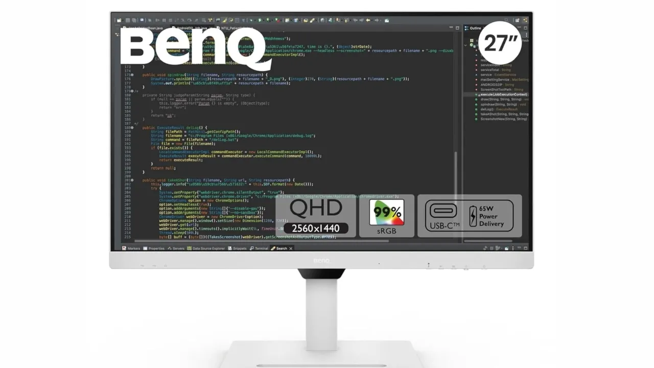 BenQ GW2790QT 27 IPS 2k QHD Monitor