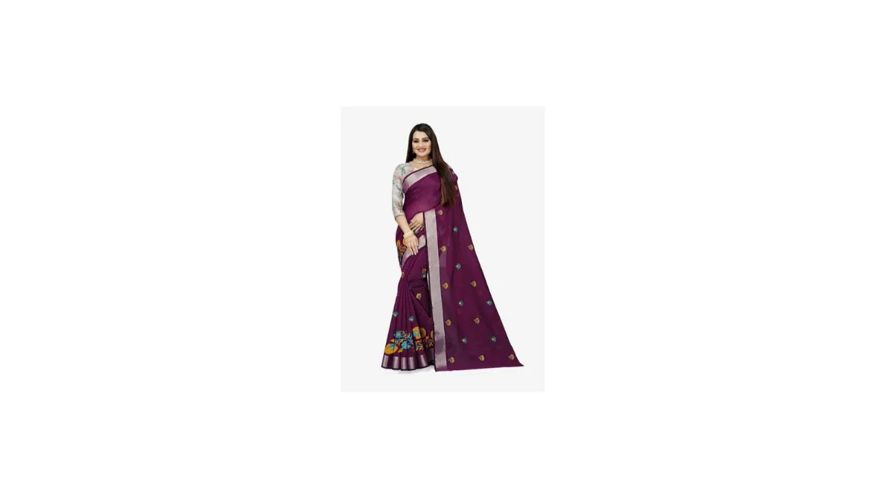 Indian Fashionista Silk Cotton Uppada Saree