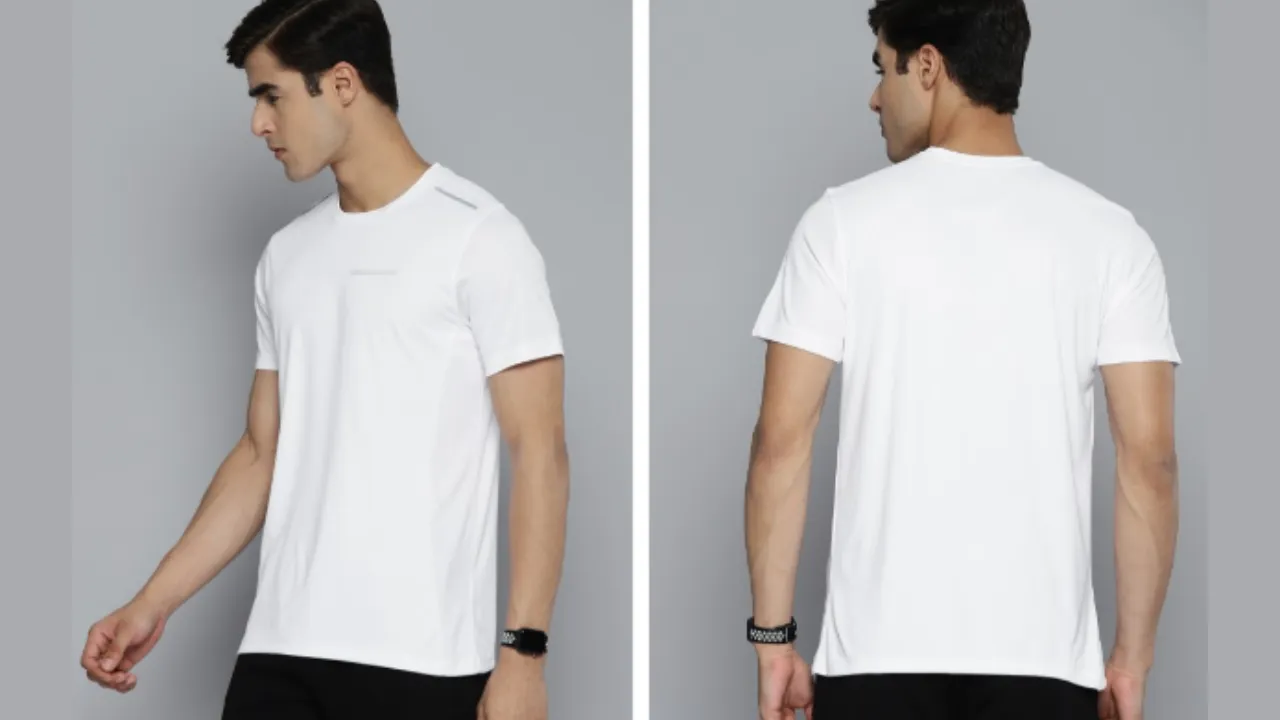 HRX Men White T-shirt