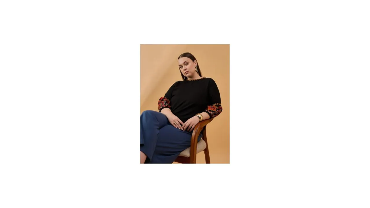 all about you Women Bishop Sleeves Top